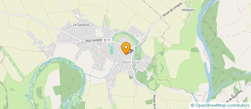 localisation de l'entreprise CHANVERT  VILLERS-LES-BOIS