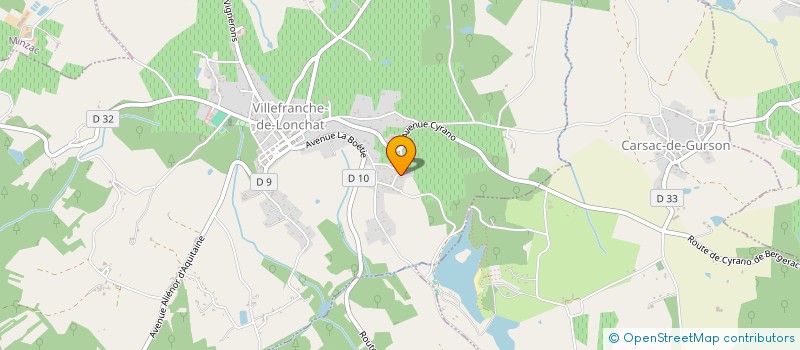 localisation de l'entreprise CHANVRIERE DORDOGNE PERIGORD à FONROQUE