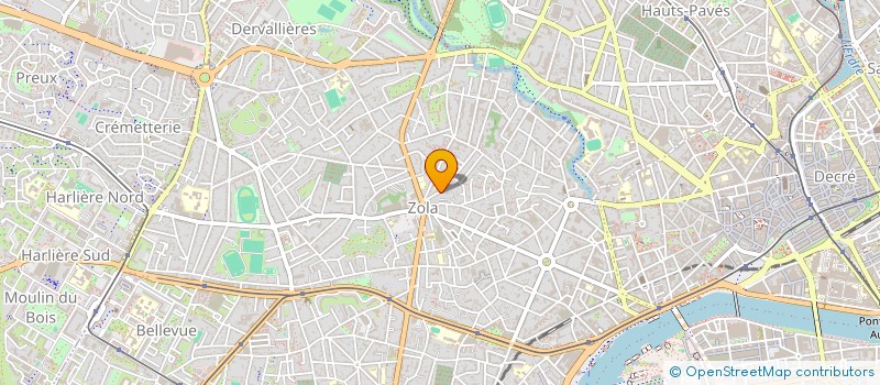 localisation de l'entreprise CHANZ à NANTES