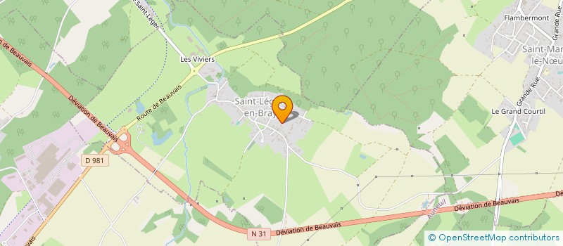 localisation de l'entreprise CHANZO  SAINT-LEGER-EN-BRAY