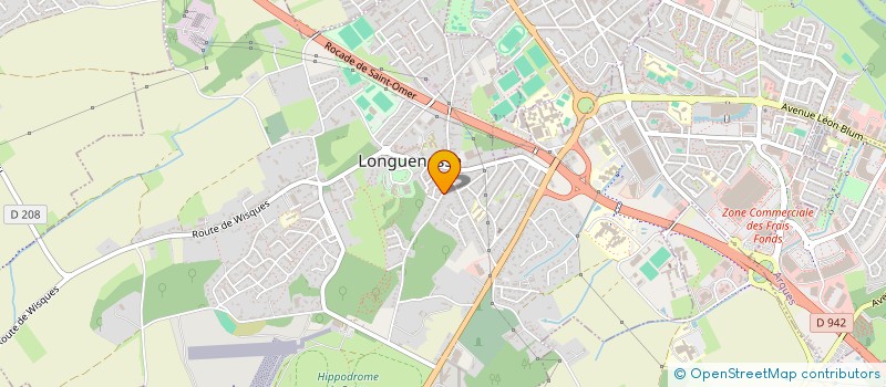 localisation de l'entreprise CHAO ZHAO  LONGUENESSE