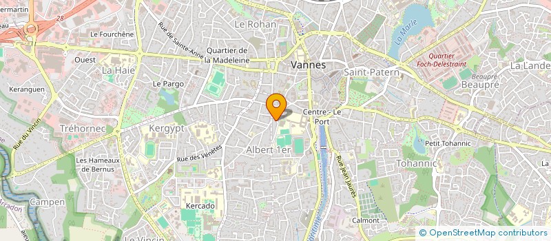 localisation de l'entreprise CHAOK-AOTROU à VANNES