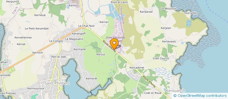 localisation de l'entreprise CHAOUDOURON  SAINT-PHILIBERT