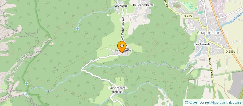 localisation de l'entreprise CHAP'ALPETTE  CHAPAREILLAN