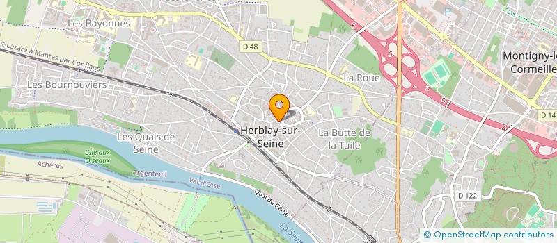localisation de l'entreprise CHAP'PRESS  HERBLAY-SUR-SEINE