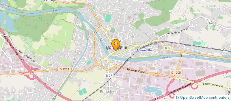 localisation de l'entreprise CHAP'S FAMILY  BONNEVILLE