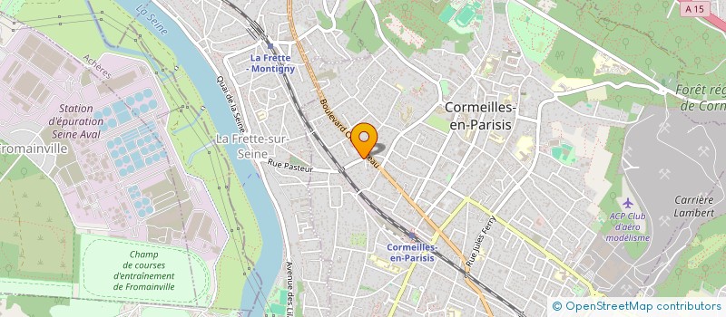 localisation de l'entreprise CHAPA IMMOBILIER  CORMEILLES-EN-PARISIS