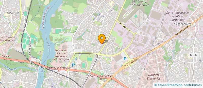 localisation de l'entreprise CHAPAGORA à NANTES