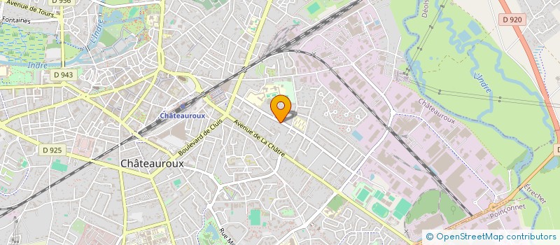 localisation de l'entreprise CHAPALAGEN à CHATEAUROUX