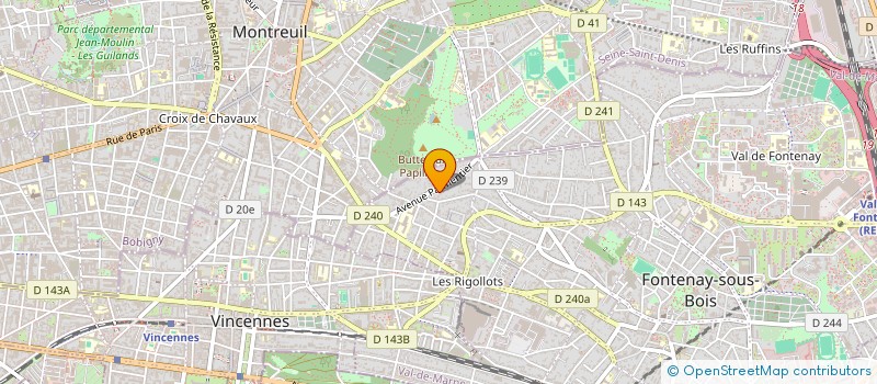 localisation de l'entreprise CHAPALI  BORDEAUX