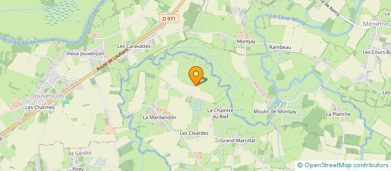 localisation de l'entreprise CHAPALOUP ASSOCIATION  LA CHAPELLE-THECLE