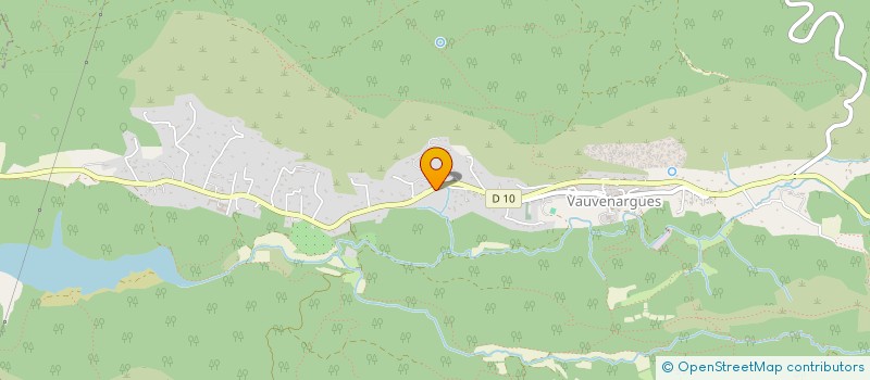 localisation de l'entreprise CHAPAR FLAT  VAUVENARGUES