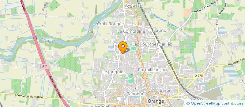 localisation de l'entreprise CHAPARFANT  ORANGE