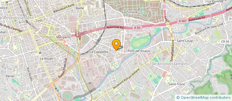 localisation de l'entreprise CHAPATI GRIL 2  MARSEILLE