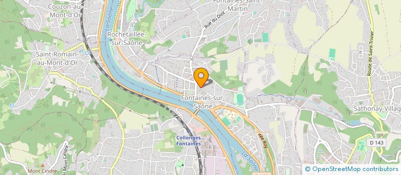 localisation de l'entreprise CHAPATIS SARL  FONTAINES-SUR-SAONE