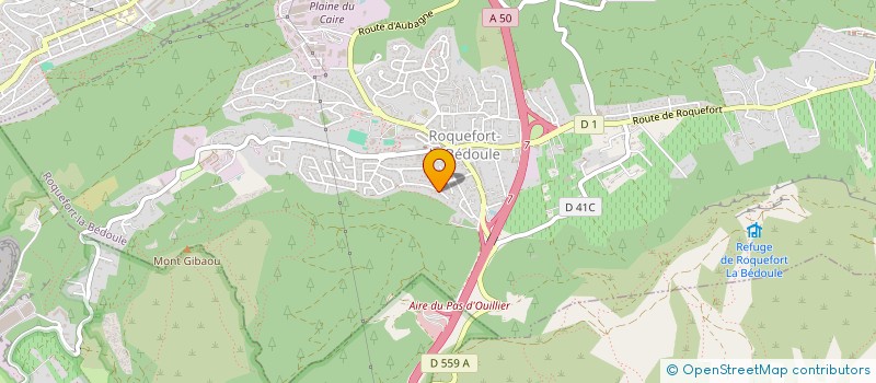 localisation de l'entreprise CHAPATJUKA  ROQUEFORT-LA-BEDOULE