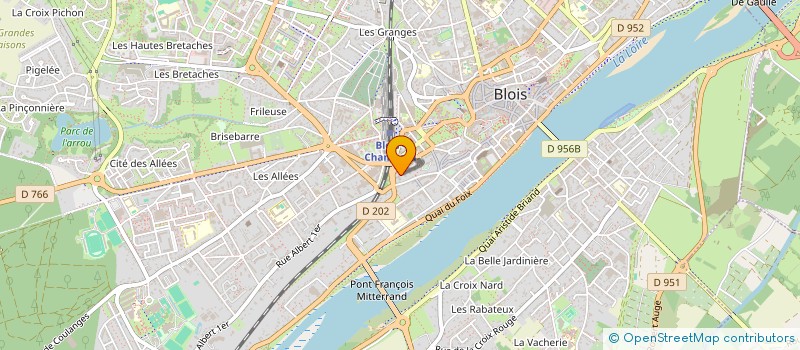 localisation de l'entreprise CHAPAU  BLOIS