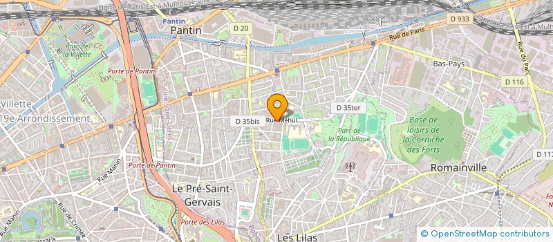 localisation de l'entreprise CHAPCHOUL DISTRIBUTION à PANTIN