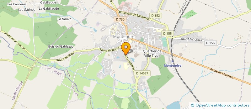 localisation de l'entreprise CHAPE 3340 à CORIGNAC