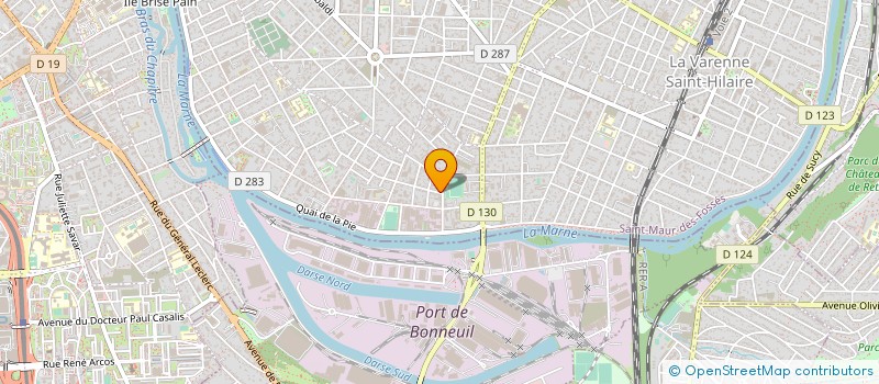 localisation de l'entreprise CHAPE MARTINS à SAINT-MAUR-DES-FOSSES