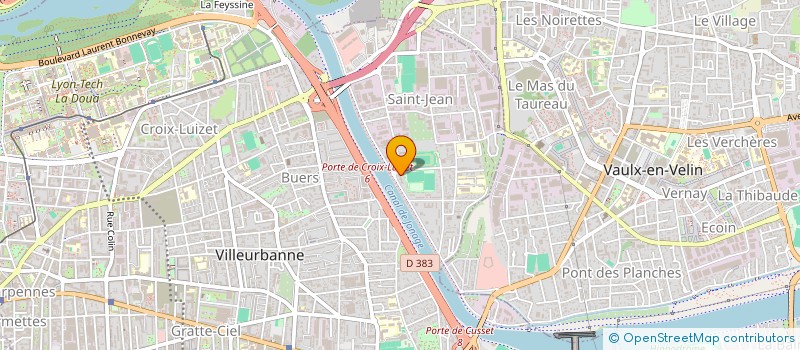 localisation de l'entreprise CHAPEAU CLAQUE COMPAGNY LES COMPAGNONS DE L ART AUTHENTIQUE  VILLEURBANNE