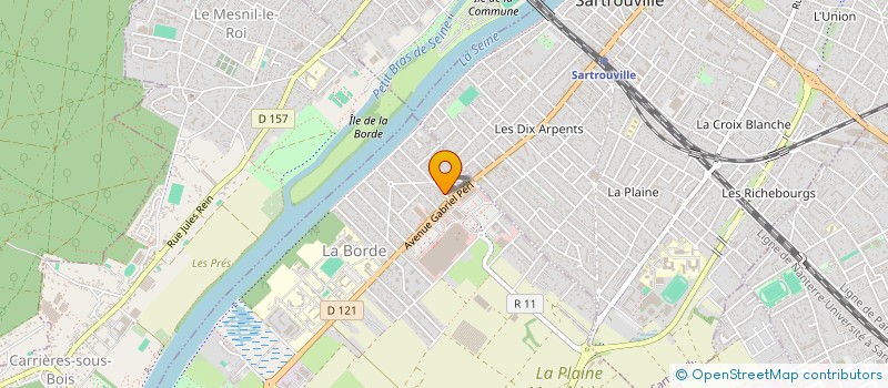 localisation de l'entreprise CHAPEAU HOLDING  MONTESSON