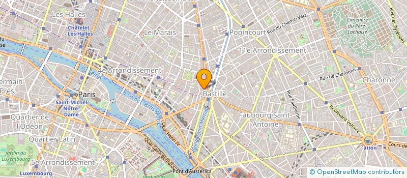 localisation de l'entreprise CHAPEAU L'ARTISTE  PARIS