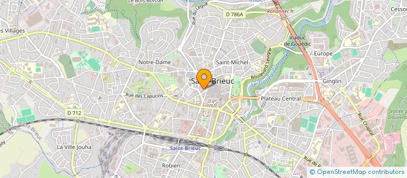 localisation de l'entreprise CHAPEAU MELON à SAINT-BRIEUC