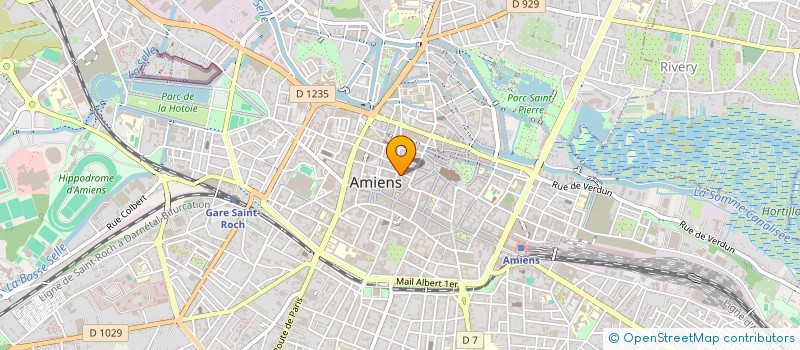 localisation de l'entreprise CHAPEAU MELON ET PILES DE LIVRES à AMIENS