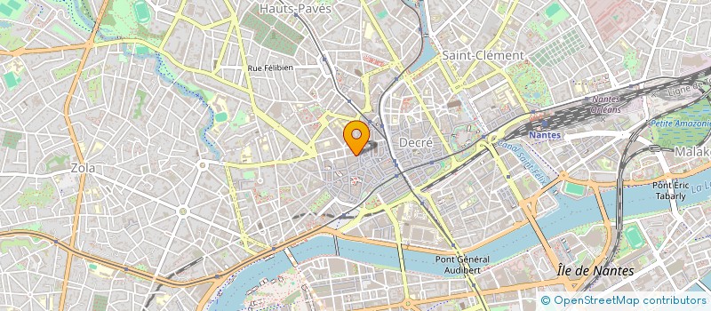 localisation de l'entreprise CHAPEAU ROUGE  NANTES