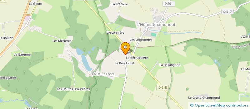 localisation de l'entreprise CHAPEL à LONGNY LES VILLAGES