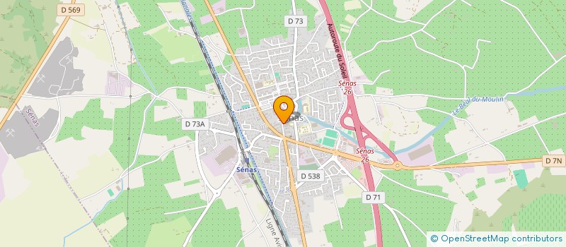 localisation de l'entreprise CHAPEL*GIOVANNI INDIVISION  SENAS