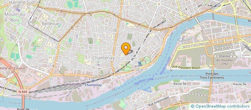 localisation de l'entreprise CHAPEL HILL  NANTES