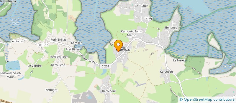 localisation de l'entreprise CHAPELAIN INVESTISSEMENT  SARZEAU