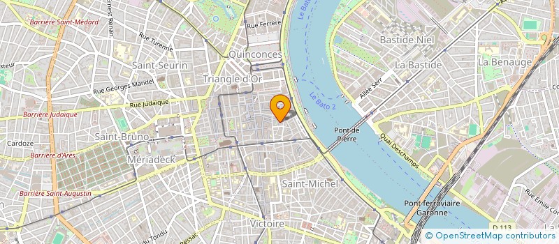 localisation de l'entreprise CHAPELAT  BORDEAUX