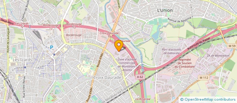 localisation de l'entreprise CHAPELLE  TOULOUSE
