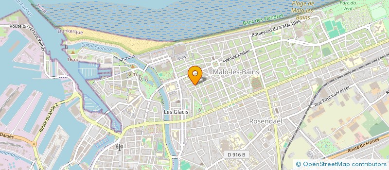 localisation de l'entreprise CHAPELLE  BERGUES