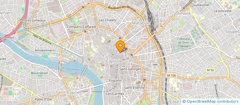 localisation de l'entreprise CHAPELLE à TOULOUSE