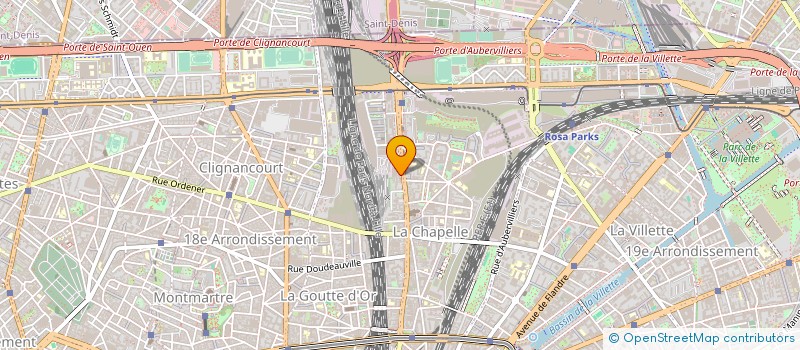 localisation de l'entreprise CHAPELLE AUTOS MOTOS à PARIS