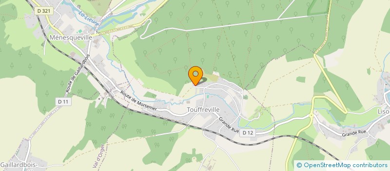 localisation de l'entreprise CHAPELLE BUSINESS ET ACTIF  TOUFFREVILLE