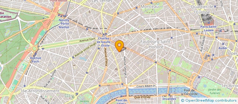 localisation de l'entreprise CHAPELLE D'EOLE  PARIS