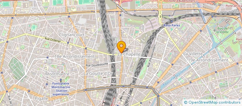 localisation de l'entreprise CHAPELLE DISTRIBUTION  PARIS