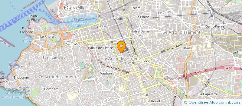 localisation de l'entreprise CHAPELLE EVANGELIQUE à MARSEILLE