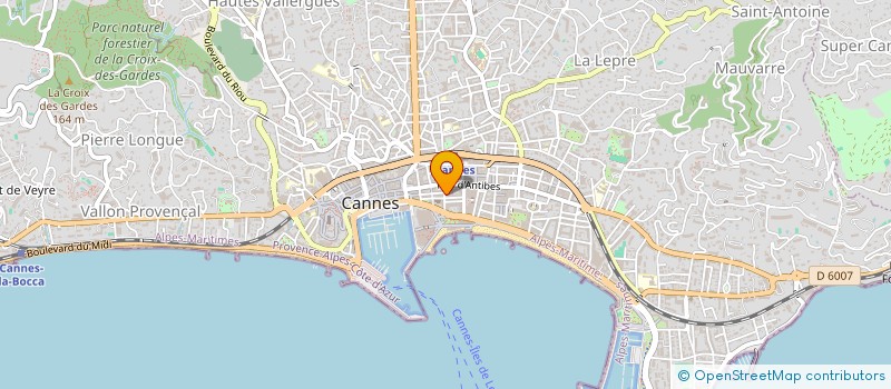 localisation de l'entreprise CHAPELLE-IMMO à VILLENEUVE-LOUBET