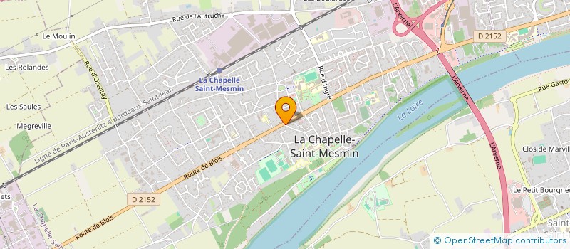 localisation de l'entreprise CHAPELLE'NET à LA CHAPELLE-SAINT-MESMIN