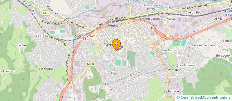 localisation de l'entreprise CHAPELLE-PARISOT à FIRMINY