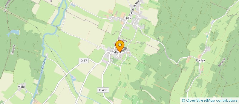 localisation de l'entreprise CHAPELLE SAINT-ROCH  ETRIGNY