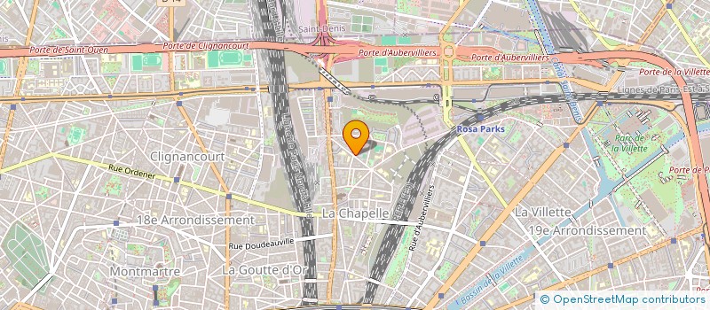 localisation de l'entreprise CHAPELLE SECURITE PRIVEE  PARIS