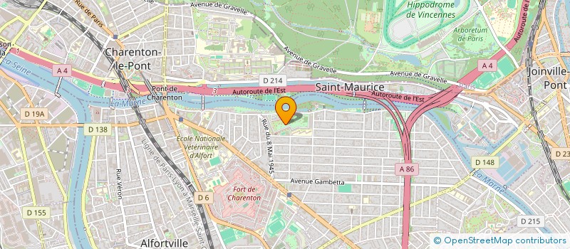 localisation de l'entreprise CHAPELLE ST GABRIEL CHATEAU  MAISONS-ALFORT