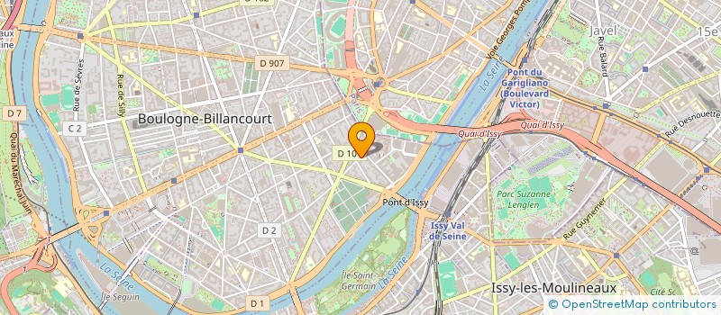 localisation de l'entreprise CHAPELLE ST PIERRE  BOULOGNE-BILLANCOURT